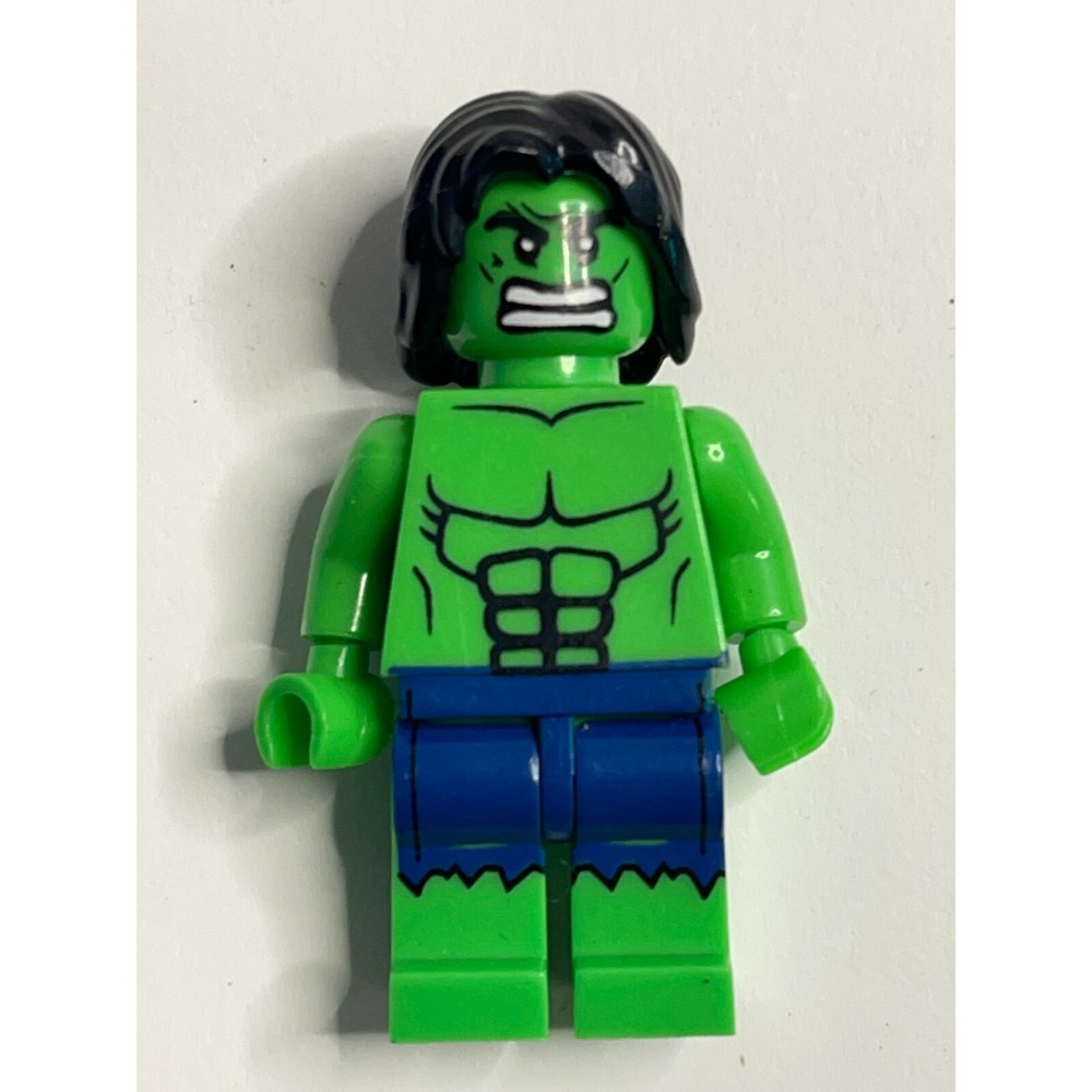 LEGO Hulk Minifigure‎ Avengers Super Heroes Authentic Great Condition